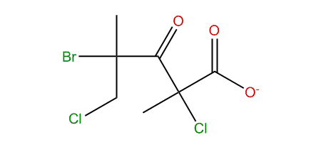 Dimethyl 2,5-dichloro-4-bromo-3-oxopentanoate